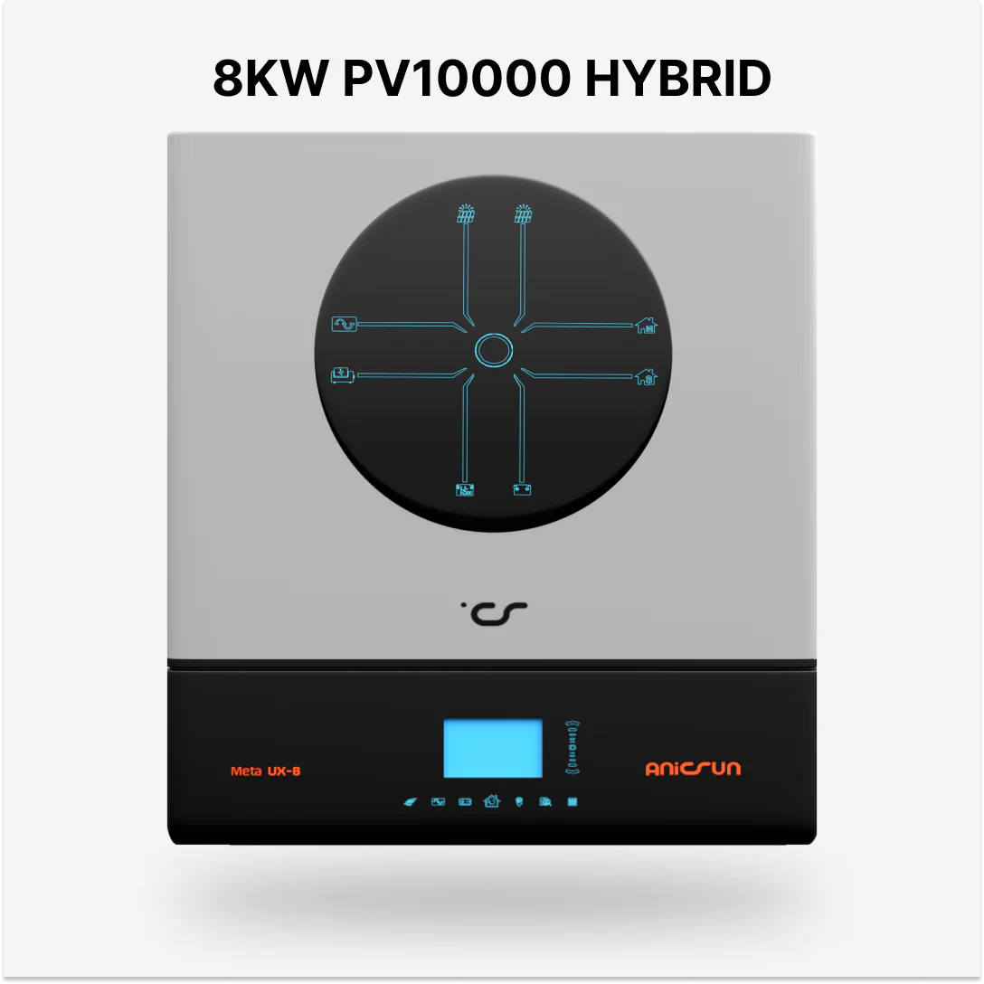 Anicsun UX 8 kW Hybrid Solar Inverter