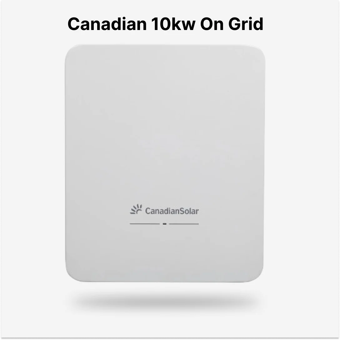 Canadian 10 kW On-Grid Solar Inverter