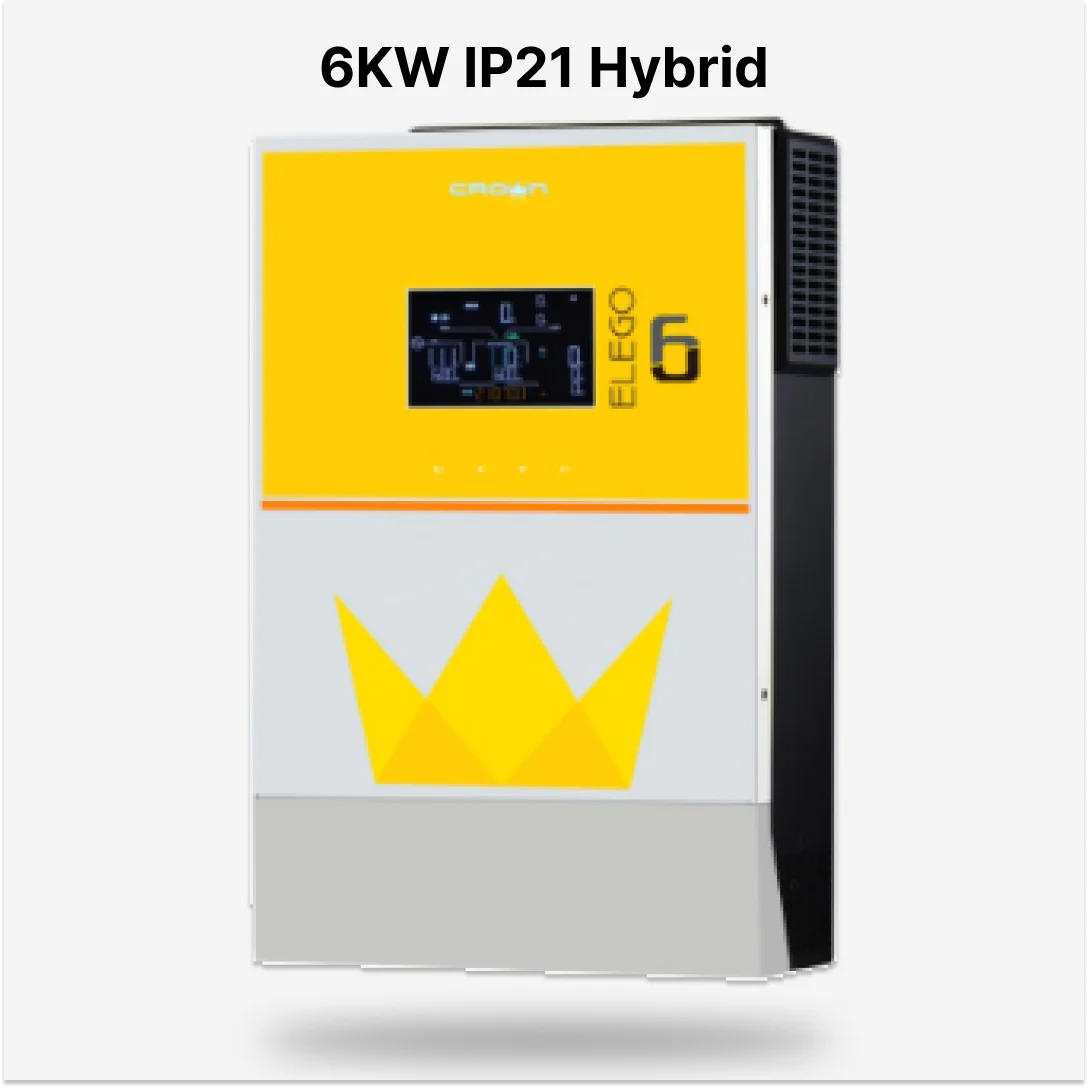Crown Elego 6 kW Solar Inverter Hybrid