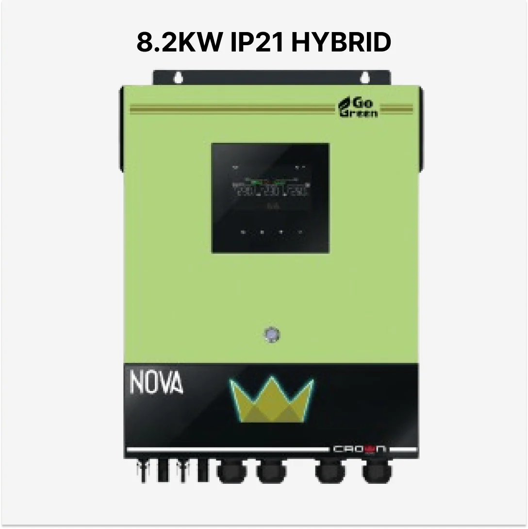 Crown Nova 8.2 kW Solar Inverter Hybrid
