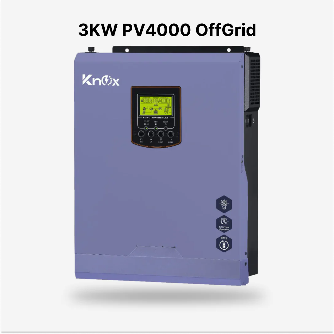 Knox 3 kW PV4000 Off-Grid Solar Inverter