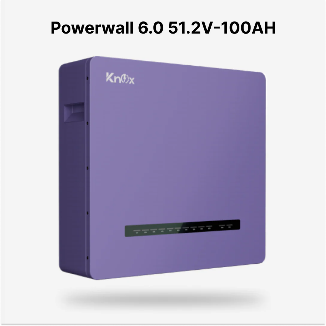 Knox Powerwall 6.0 51.2V-100Ah Lithium Battery