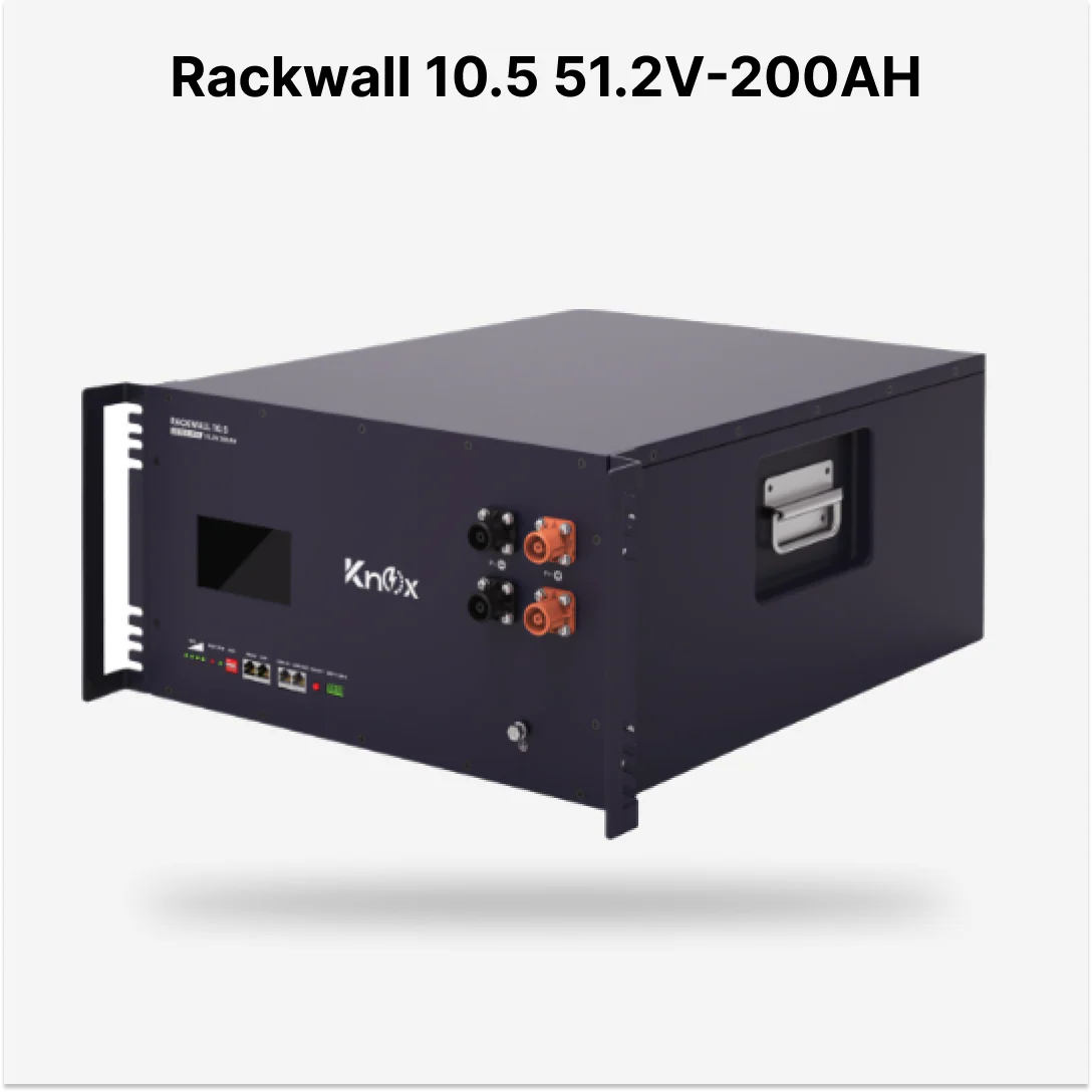 Knox Rackwall 10.5 51.2V 200Ah Lithium Battery