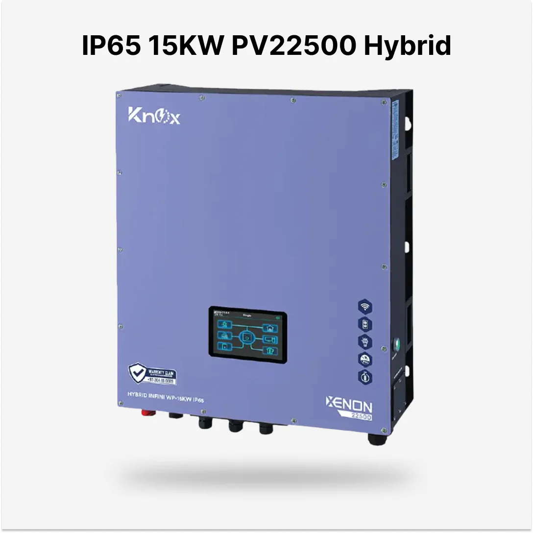 Knox Xenon IP65 15 kW PV22500 Hybrid Solar Inverter