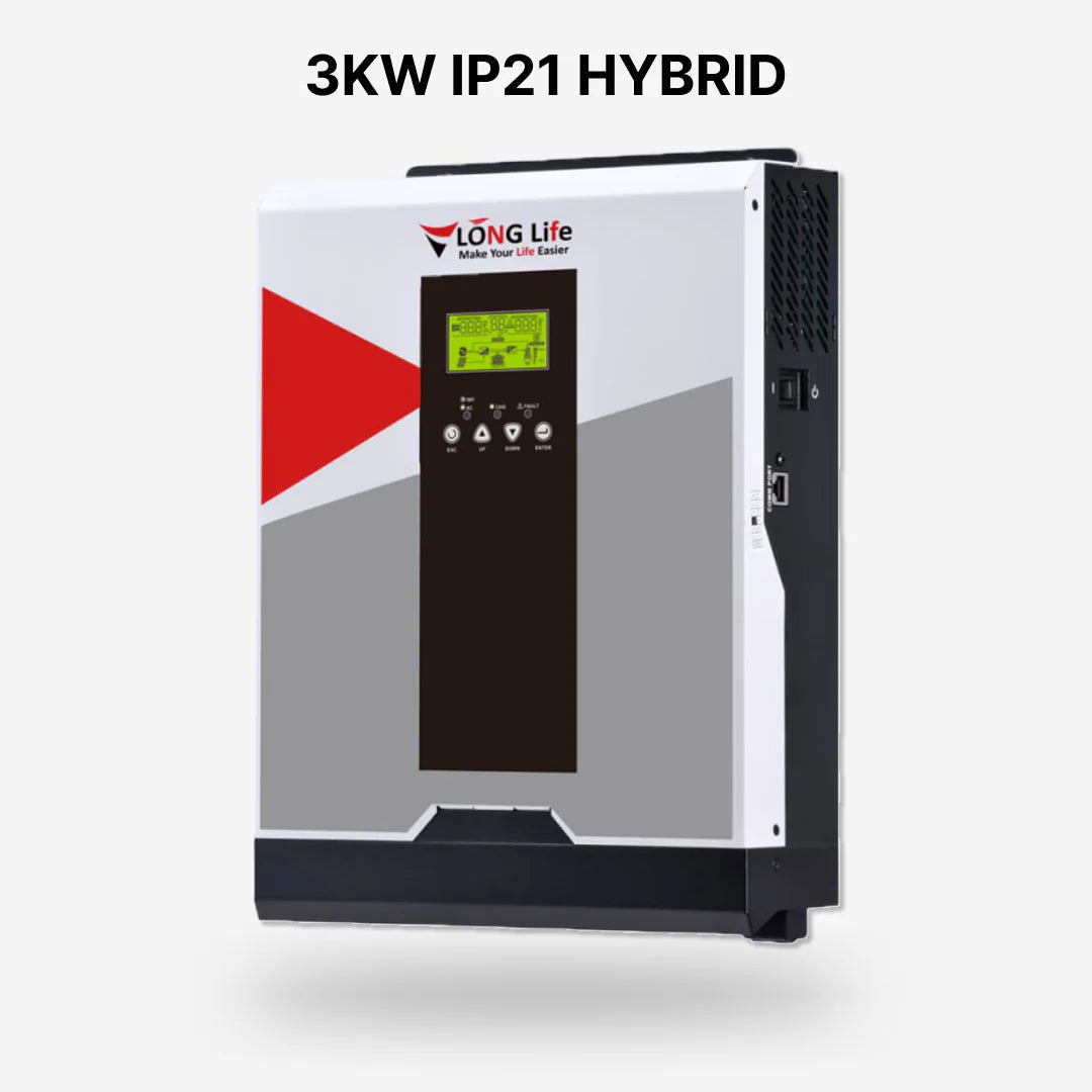 LONG LIFE 3 kW Hybrid Solar Inverter