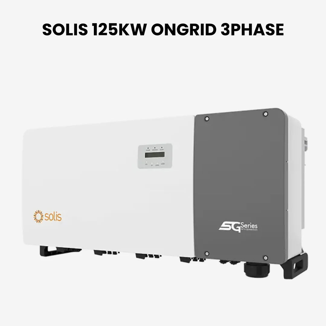 Solis 125 kW 3 Phase On-Grid Solar Inverter